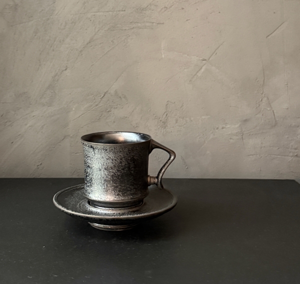 濱中史朗作　ステムグラス　レオパード　ホワイト WALL -CRAFT & ANTIQUE- 濱中史朗 / グラス / レオパード