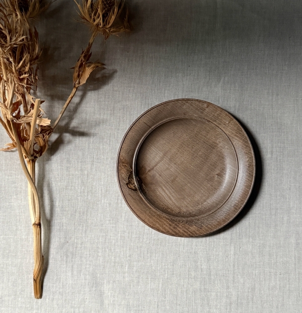 【 松本 克也 】 リム皿(11.5cm )